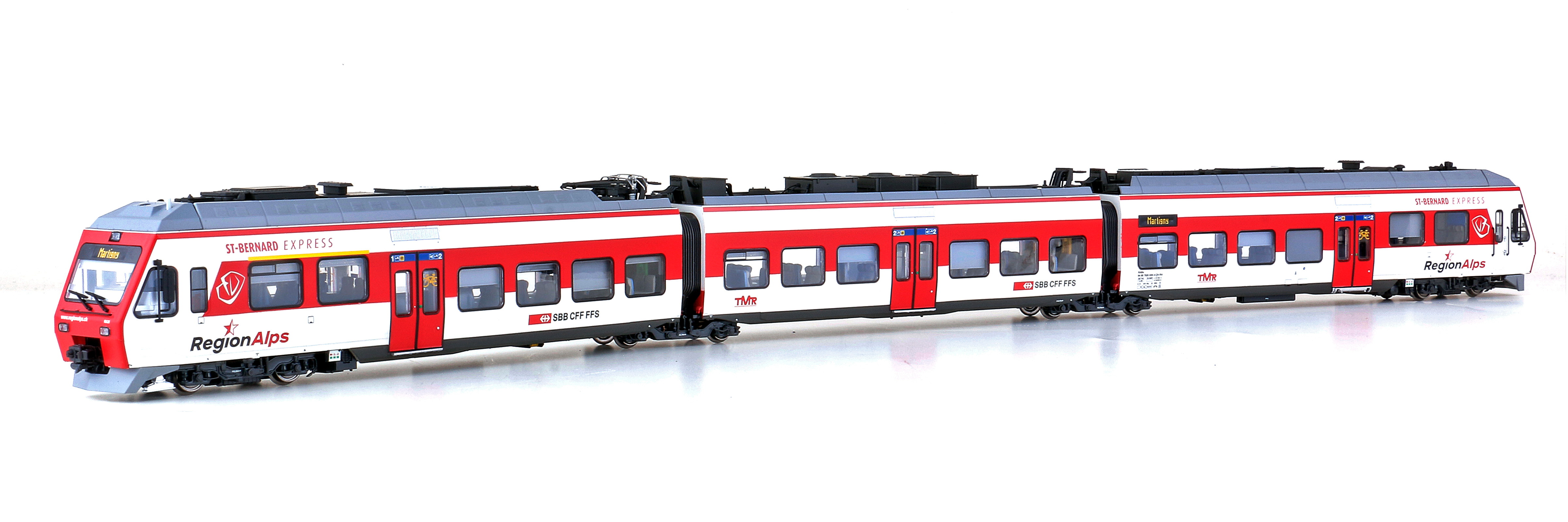 L.S. Models 17200AC Region Alps RABe 525 NINA 3teilig Ep V, SBB